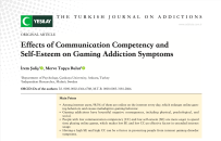 Effects of communication competency and self-esteem on gaming addiction symptoms