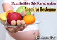 Hamilelik döneminde sık karşılaşılan anemi ve beslenme