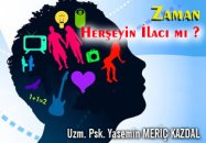 Zaman herşeyin ilacı mı ?