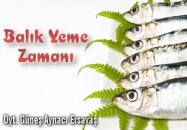 Balık yeme zamanı