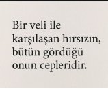 Veli ile karşılaşan hırsız
