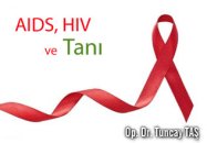 Aıds, hıv ve tanı (p24, westernblot)