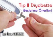 Tip ıı diyabette beslenme önerileri