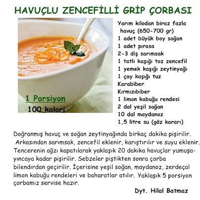 Grip çorbası ile kendinizi hastalıklardan koruyun