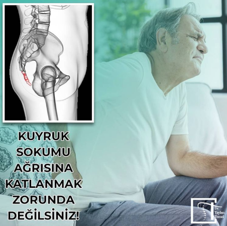 Kuyruk sokumu ağrısına katlanmak zorunda değilsiniz!