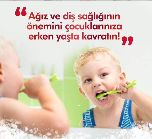 Ağız ve diş sağlığının önemini çocuklarınıza erken yaşta kavratın!