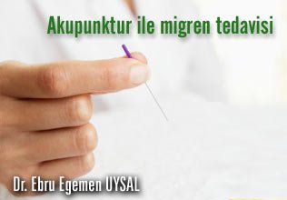 Akupunktur ile migren tedavisi