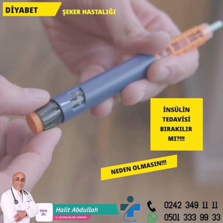 İnsülin tedavisine son mu? neden olmasın!!!