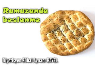 Ramazanda beslenme !