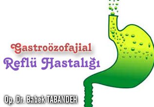 Gastroözofajial reflü hastalığı