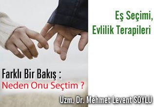 Eş seçimi, evlilik terapileri ; farklı bir bakış neden onu seçtim ?