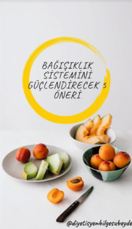 Bağışıklık sistemini güçlendirecek 5 öneri