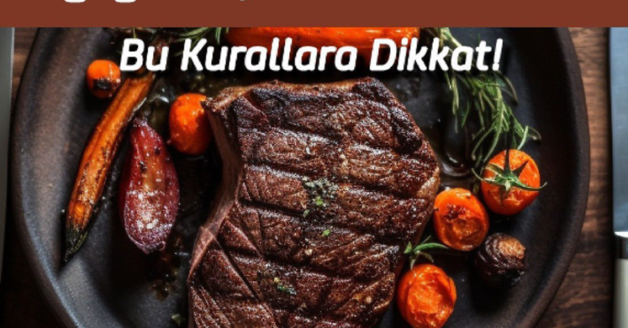 Sağlığınız için et tüketiminde bu kurallara dikkat! Online Randevu