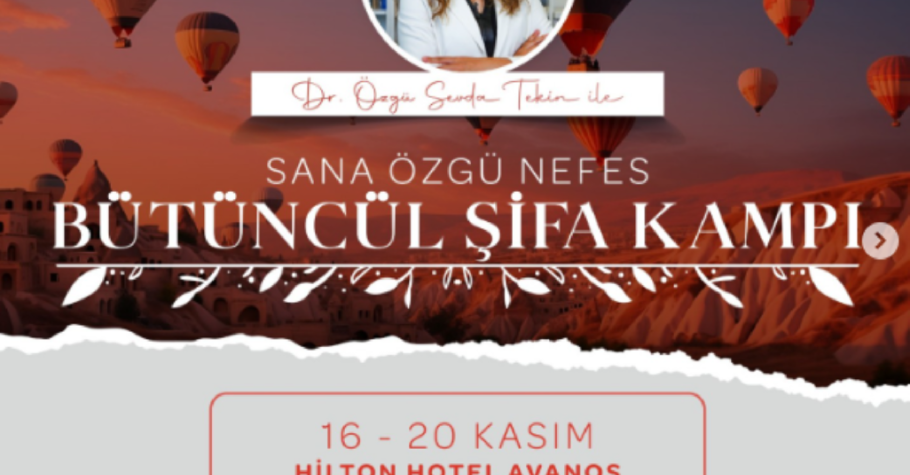 Bütüncül şifa kampı 🌿 Online Randevu