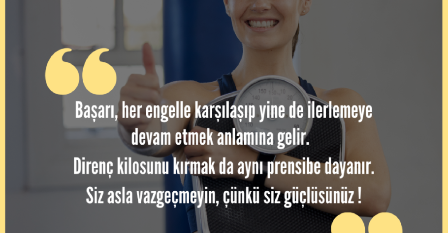 Direnç kilosu nasıl kırılır ? Online Randevu