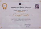 Psk. Esra Uslu Psikoloji sertifikası