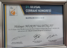 Op. Dr. H. Murat Ulutagay Genel Cerrahi sertifikası
