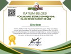 Dyt. Gülnur Kuran Diyetisyen sertifikası