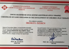 Uzm. Kl. Psk. İremgül Özeren Psikoloji sertifikası
