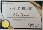 Dt. Ekin Gökmen Akmansu Diş Hekimi sertifikası