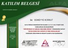 Dyt. Sümeyye Korkut Diyetisyen sertifikası