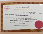 Uzm. Dt. Büşra Melda Anar Diş Hekimi sertifikası