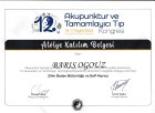 Dr. Barış Oğuz Geleneksel ve Tamamlayıcı Tıp sertifikası