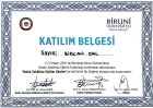 Klinik Psikolog  Birkan Kal Psikoloji sertifikası