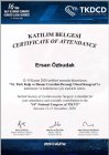 Prof. Dr. Ersan Özbudak Kalp Damar Cerrahisi sertifikası