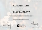 Psk. Dan. Fırat Kuzkaya Psikolojik Danışman sertifikası