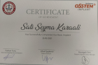 Dt. Şeyma Karaali Diş Hekimi sertifikası