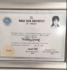 Uzm. Dr. Vildan Öğüt Çatak Dahiliye - İç Hastalıkları sertifikası