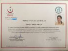 Uzm. Dr. Berna Yinanç Diğer sertifikası