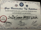 Op. Dr. Gayem İnayet Turgay Kadın Hastalıkları ve Doğum sertifikası