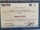 Uzm. Kl. Psk. Rümeysa Öztürk Klinik Psikolog sertifikası