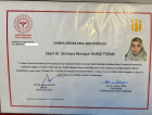 Dr. Sümeyra Torun Geleneksel ve Tamamlayıcı Tıp sertifikası