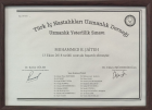 Uzm. Dr. Muhammed B. Jaiteh Dahiliye - İç Hastalıkları sertifikası