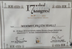 Op. Dr. Mehmet Akgün Tepeli Genel Cerrahi sertifikası