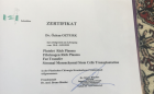 Uzm. Dr. Özlem Öztürk Geleneksel ve Tamamlayıcı Tıp sertifikası