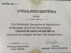 Psk. Yeşim Kuruçay Psikoloji sertifikası