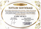 Klinik Psikolog  Emre Murat Klinik Psikolog sertifikası
