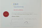 Op. Dr. Ahmet Yıldız Üroloji sertifikası