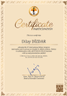 Dyt. Dilay Dizdar Diyetisyen sertifikası