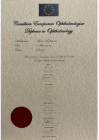 Op. Dr. Hasan Kızıltoprak Göz Hastalıkları sertifikası