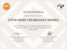 Uzm. Kl. Psk. Sezin Çelikkanat Mısırlı Psikoloji sertifikası