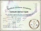 Op. Dr. Özgür Oktay Nar Ortopedi ve Travmatoloji sertifikası
