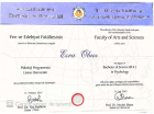 Klinik Psikolog  Esra Obuz Klinik Psikolog sertifikası