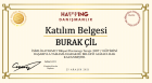 Psk. Burak Çil Psikoloji sertifikası