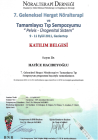 Uzm. Dr. Hatice Hacıbeyoğlu Fiziksel Tıp ve Rehabilitasyon sertifikası