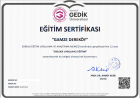 Psk. Gamze Dereköy Psikoloji sertifikası